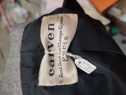 CARVEN
Set of two jackets, one in light and...