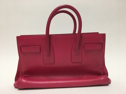 SAINT LAURENT 
Pink leather bag
Height 23;...