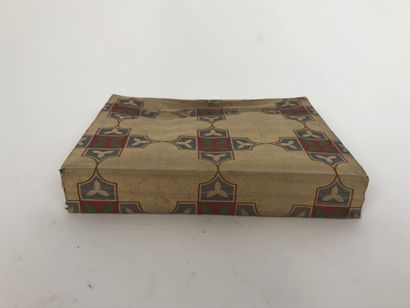 CARTIER Rectangular silk minaudière with...