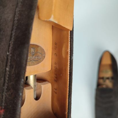 J.M. WESTON
Set of 3 pairs of moccasins and...