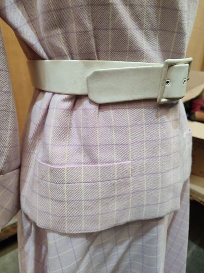 CARVEN
Outfit in parma check fabric with...