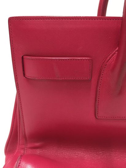SAINT LAURENT 
Pink leather bag
Height 23;...