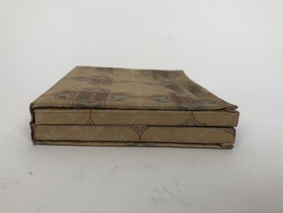 CARTIER Rectangular silk minaudière with...