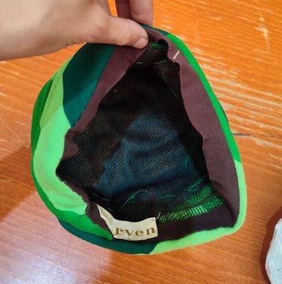 CARVEN
Set of two . hats, one navy blue and...