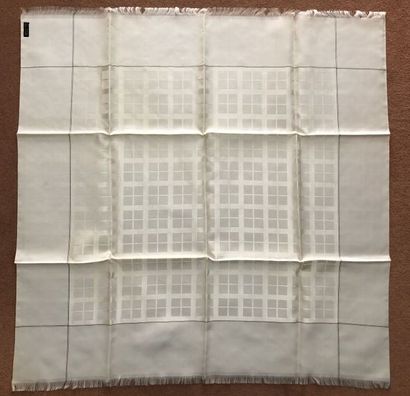 Lot of five silk and silk blend squares including...