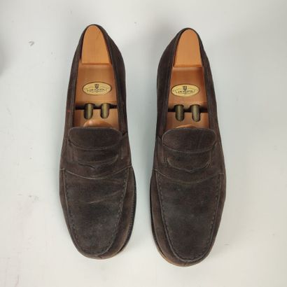 J.M. WESTON
Set of 3 pairs of moccasins and...