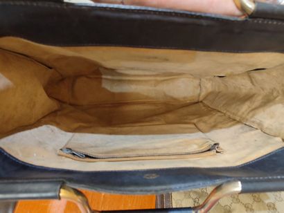 GUCCI
Set of three handbags, two blue and...