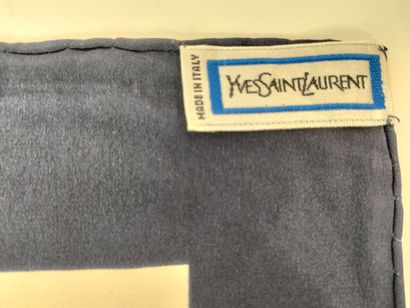YVES SAINT LAURENT
Set of two silk squares...