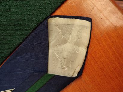 LANVIN
Set of eleven fine ties
