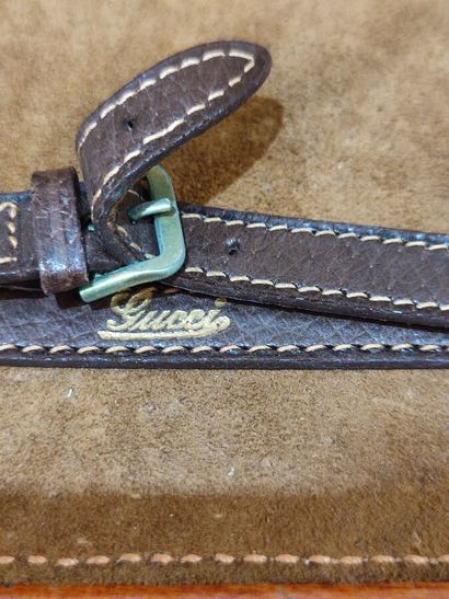 GUCCI
Leather and leatherette travel tie-holder
Marked...