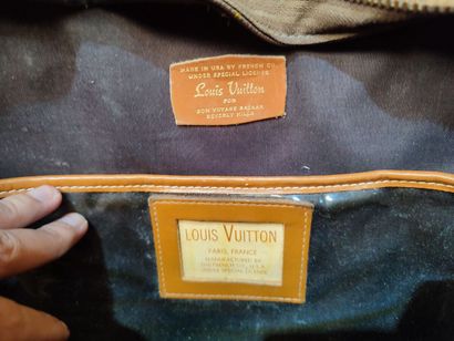 LOUIS VUITTON
Set of three small travel bags:...