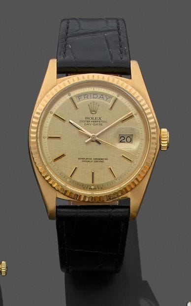 ROLEX
DAY-DATE. REF. 1803.
CIRCA 1973
Bracelet...