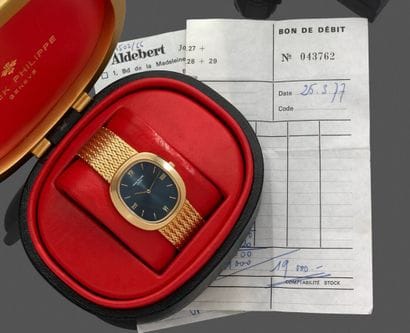 PATEK PHILIPPE
GOLDEN ELLIPSE. REF. 3589/1.
SOLD...