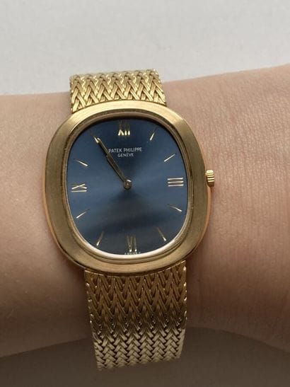 PATEK PHILIPPE
GOLDEN ELLIPSE. REF. 3589/1.
SOLD...
