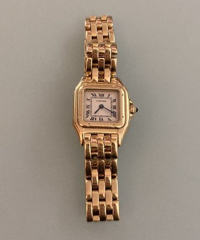 CARTIER
PANTHERE. REF. 866911.
ANNEES 90
Montre...