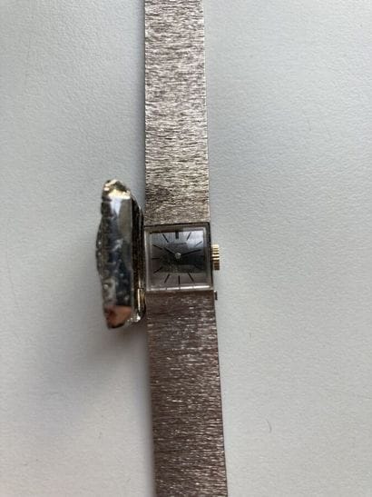 Ladies' wristwatch in 750 thousandths white...