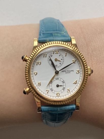 PATEK PHILIPPE
TRAVEL TIME. REF. 4864J-001.
CIRCA...