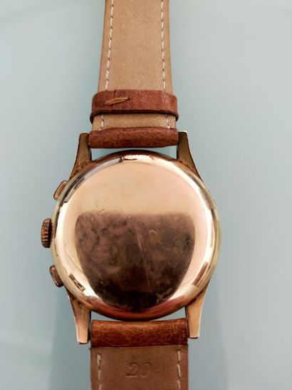 SWISS CHRONOGRAPH
50'S
18K (750 thousandths)...