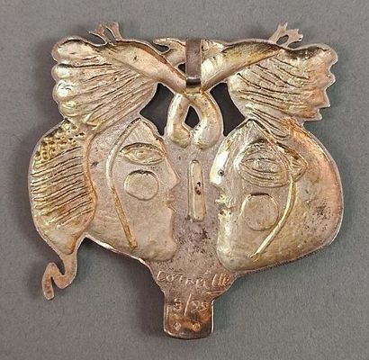 CORNEILLE (1922-2010)
Heads of Women
Silver...