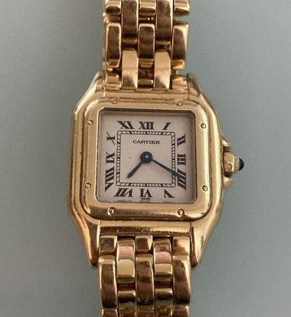 CARTIER
PANTHERE. REF. 866911.
ANNEES 90
Montre...