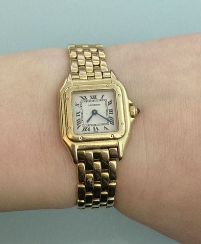 CARTIER
PANTHERE. REF. 866911.
ANNEES 90
Montre...