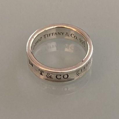 TIFFANY & CO 
Ring in silver 925 thousandths,...