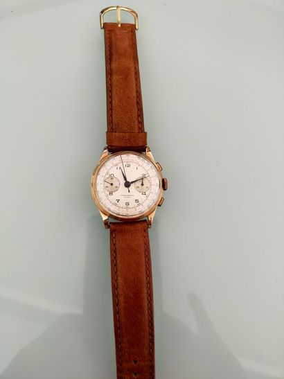 SWISS CHRONOGRAPH
50'S
18K (750 thousandths)...
