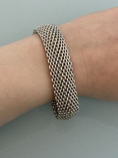 TIFFANY & CO
Soft bracelet in silver 925...