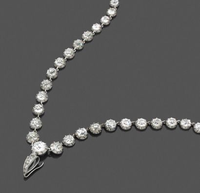 Collier articulé en argent 800 millièmes...