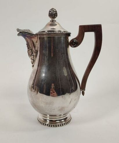 Silver tea and coffee service, piriform model...