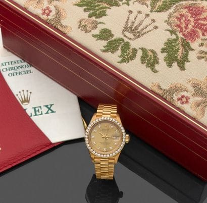 ROLEX
DATEJUST. REF. 69178.
SOLD IN 1992
Ladies'...