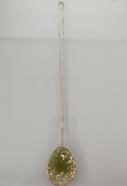 Articulated 925 thousandths silver necklace...