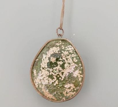 Articulated 925 thousandths silver necklace...