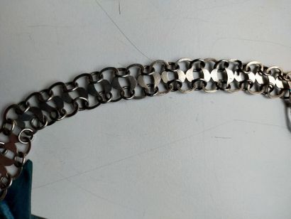 Confrérie necklace in silver 800 and 925...