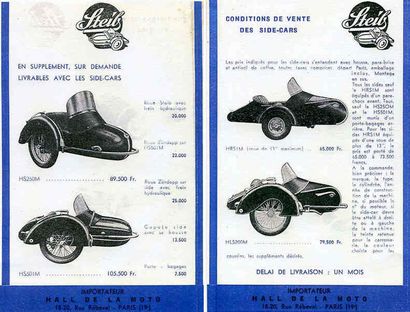 BMW
Motorcycles
R5 Side car STEIB HS501M...