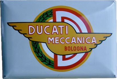 35 enamelled and screen-printed sheets
Italian...