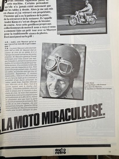 MOTO MAZOYER Paris
Moto
Flèche d'Argent
Road...