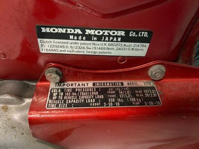 HONDA 
Moto
Dax
70 cc 
4-stroke horizontal...