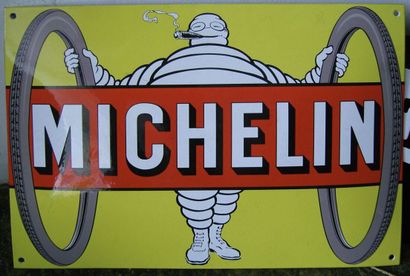 MICHELIN 
1 compressor with man
1 man
1 enamel...