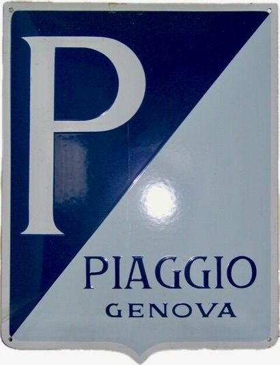 35 enamelled and screen-printed sheets
Italian...