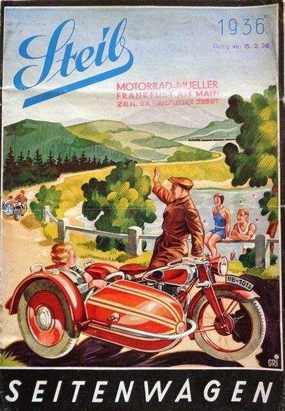 BMW
Motorcycles
R5 Side car STEIB HS501M...