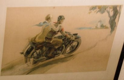 Géo Ham (Georges Hamel) 
4 lithographs

Géo...