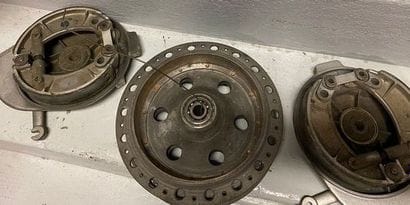 AMADORI 
Very rare magnesium front brake...