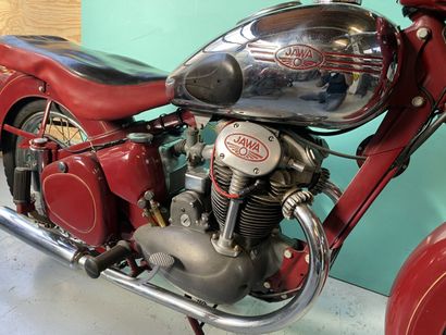 JAWA
Motorcycle
Twin 
500 cc 
OHD 4-stroke...