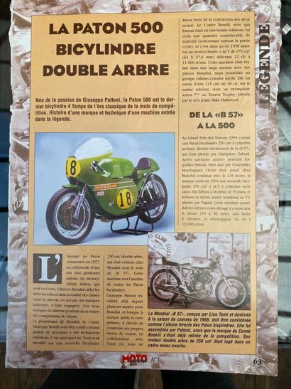 PATON
Motorcycle
Grand prix 
500 cc
4-stroke...