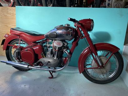 JAWA
Motorcycle
Twin 
500 cc 
OHD 4-stroke...