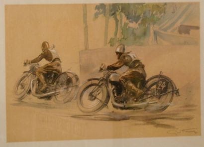 Géo Ham (Georges Hamel) 
4 lithographs

Géo...