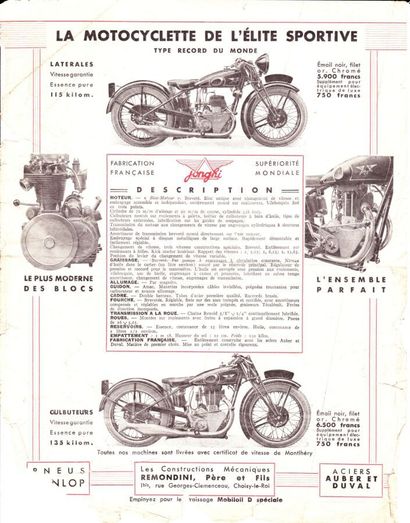 JONGHI
Motorcycle
TJ4 Racing 
350 cc
4-stroke...