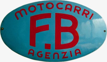 35 enamelled and screen-printed sheets
Italian...