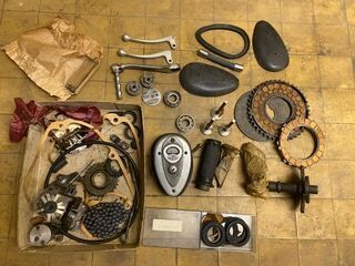 JAWA
Motorcycle
Twin 
500 cc 
OHD 4-stroke...